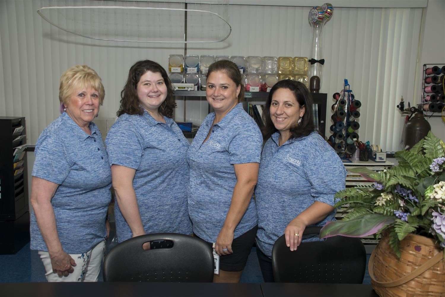 Floralworks students